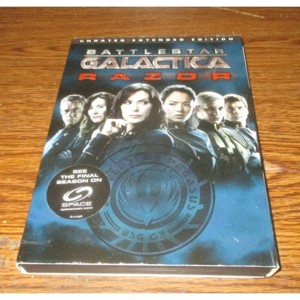 Battlestar Galactica: Razor Unrated Extended Edition (DVD, 2007) w/ slip cover